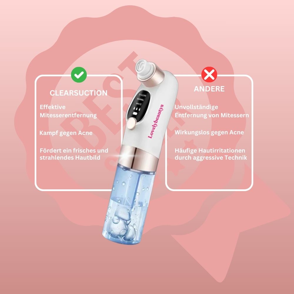Lovelybeautys Clearsuction Pro® Porenreiniger